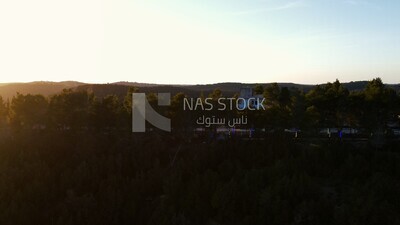 Drone footage of trees on a high mountain in Libya,  Libya, history of Libya, landmarks in Libya