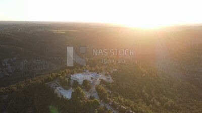 Drone footage of trees on a high mountain in Libya,  Libya, history of Libya, landmarks in Libya