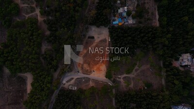 drone footage of the Cyrene archaeological site, Cyrenaica, Libya, history of Libya, landmarks in Libya