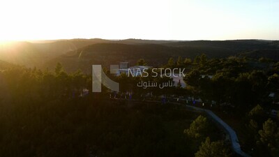Drone footage of trees on a high mountain in Libya,  Libya, history of Libya, landmarks in Libya