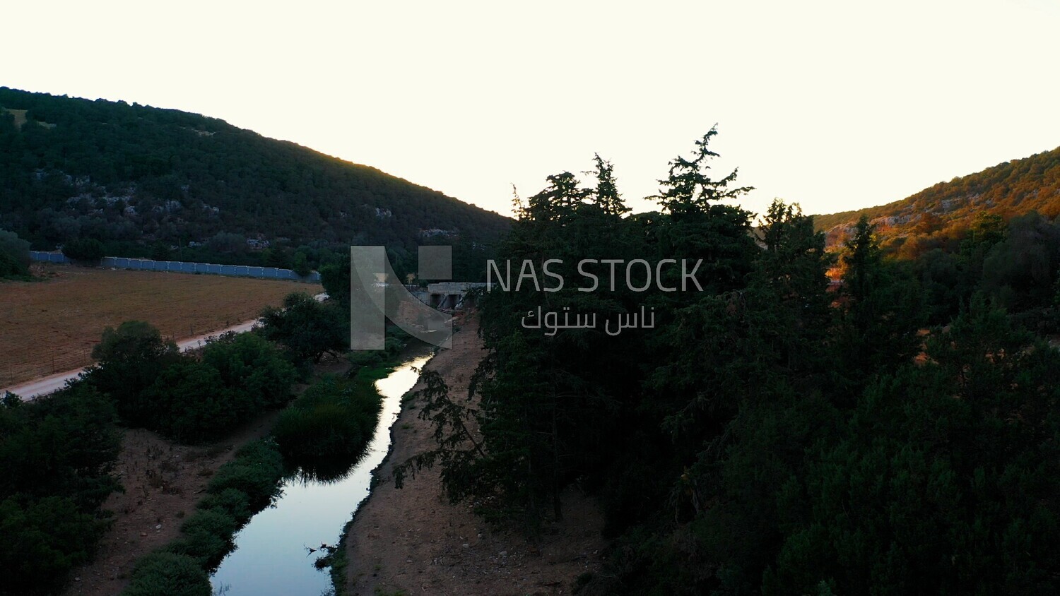 drone footage shows the view of Jebel Akhdar in Libya, landmarks in Libya