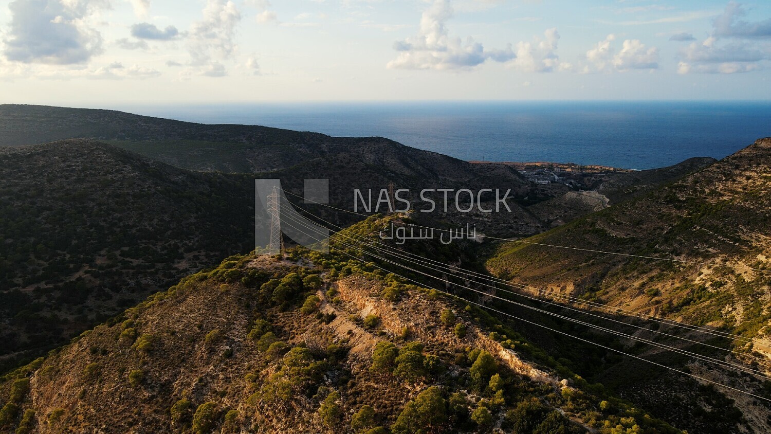 drone footage shows the view of Jebel Akhdar in Libya, landmarks in Libya