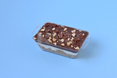 Kunafa Nutella with a few nuts