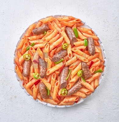 Pasta with sausage