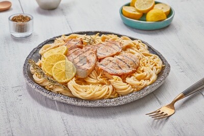 Spaghetti with chicken