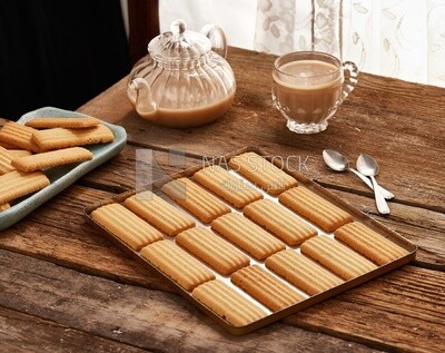 Eid al-Fitr biscuits with tea ,Eid Al-Fitr Celebrations