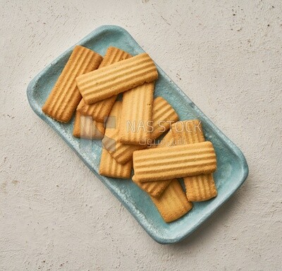 Eid al-Fitr biscuits on an isolated background