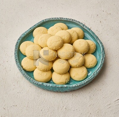 Ghoraiba dessert dish ,Top view