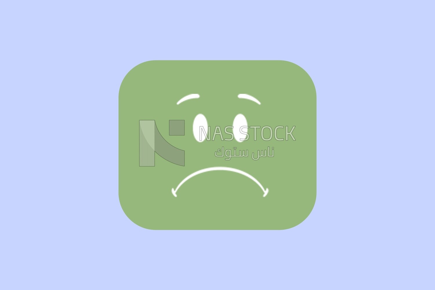 Sad face