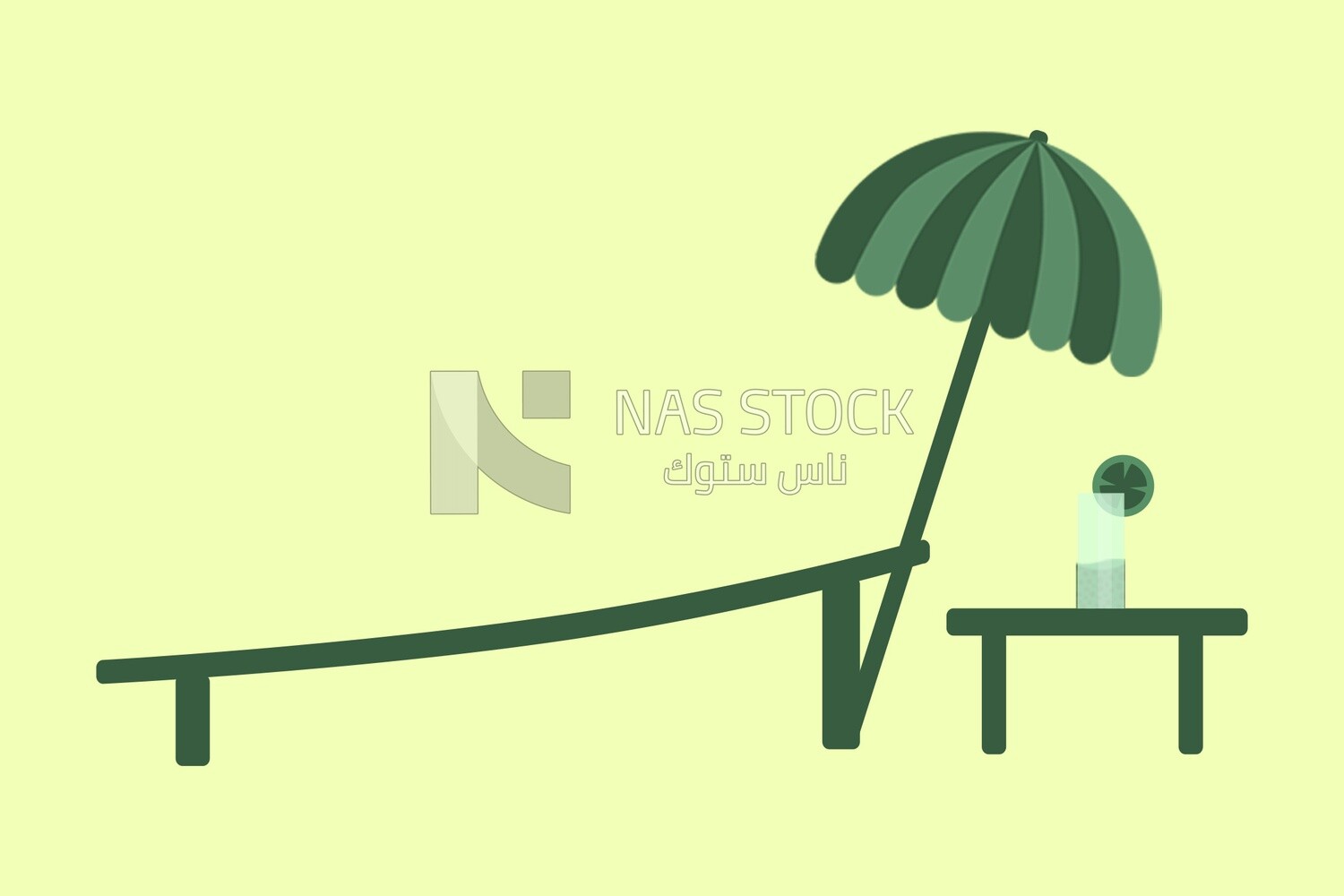 Beach umbrella