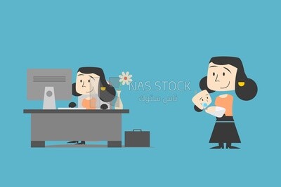Lady employee