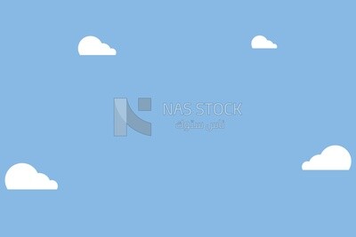 Blue sky background