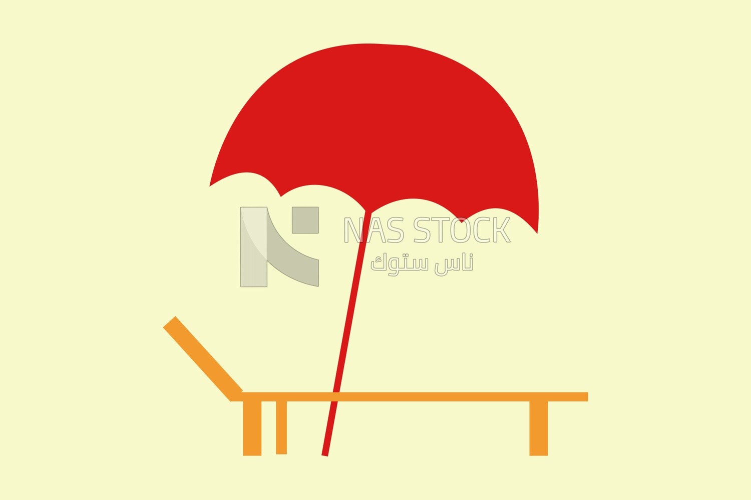 Beach umbrella