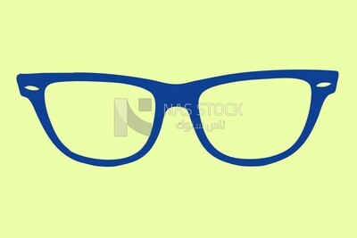 Blue glasses