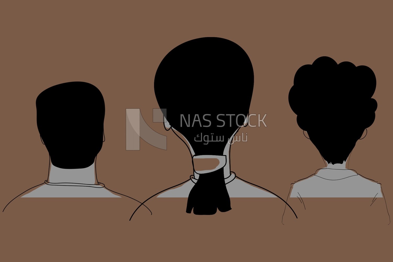 A collection of men&#39;s haircuts