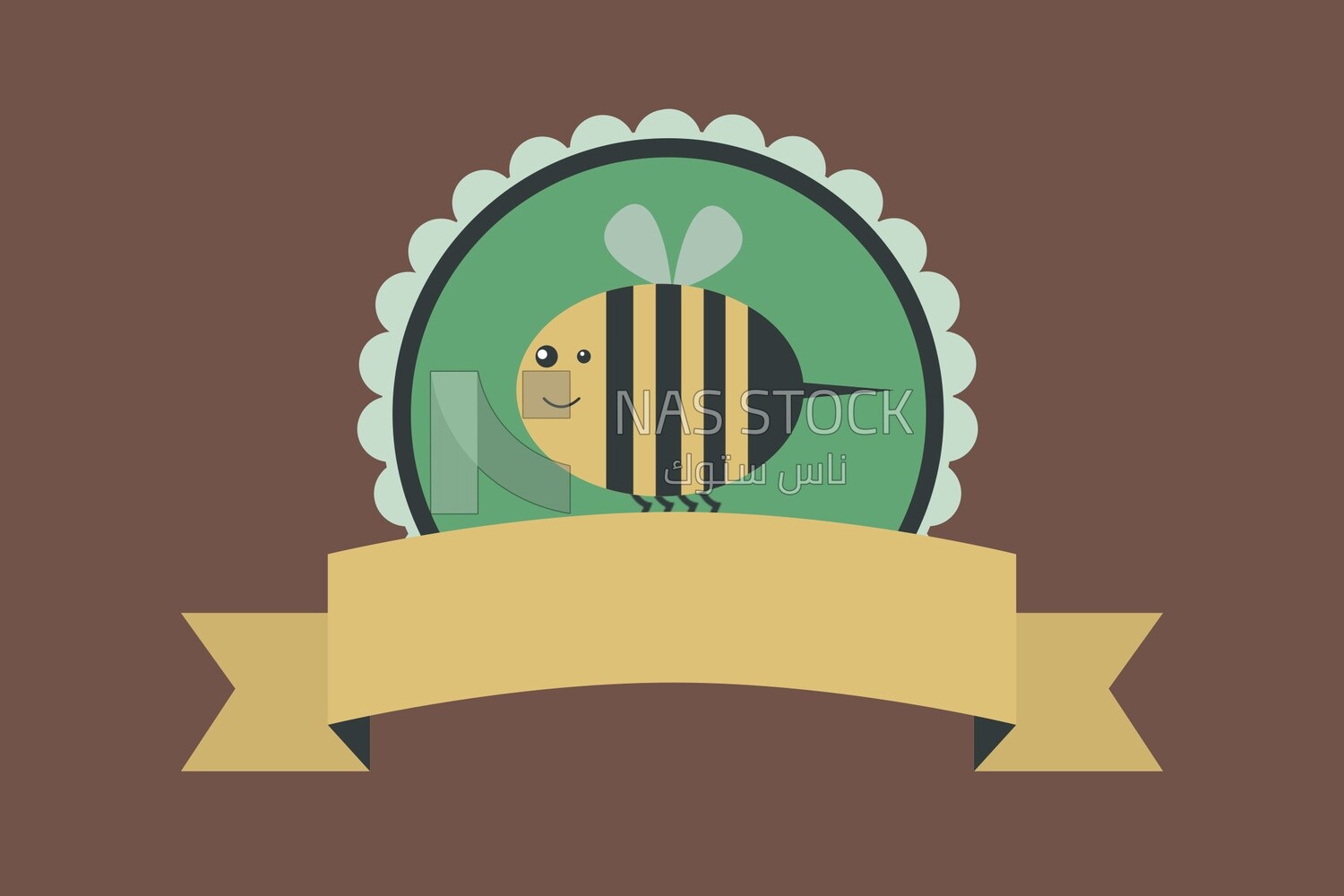 Honey shop logo