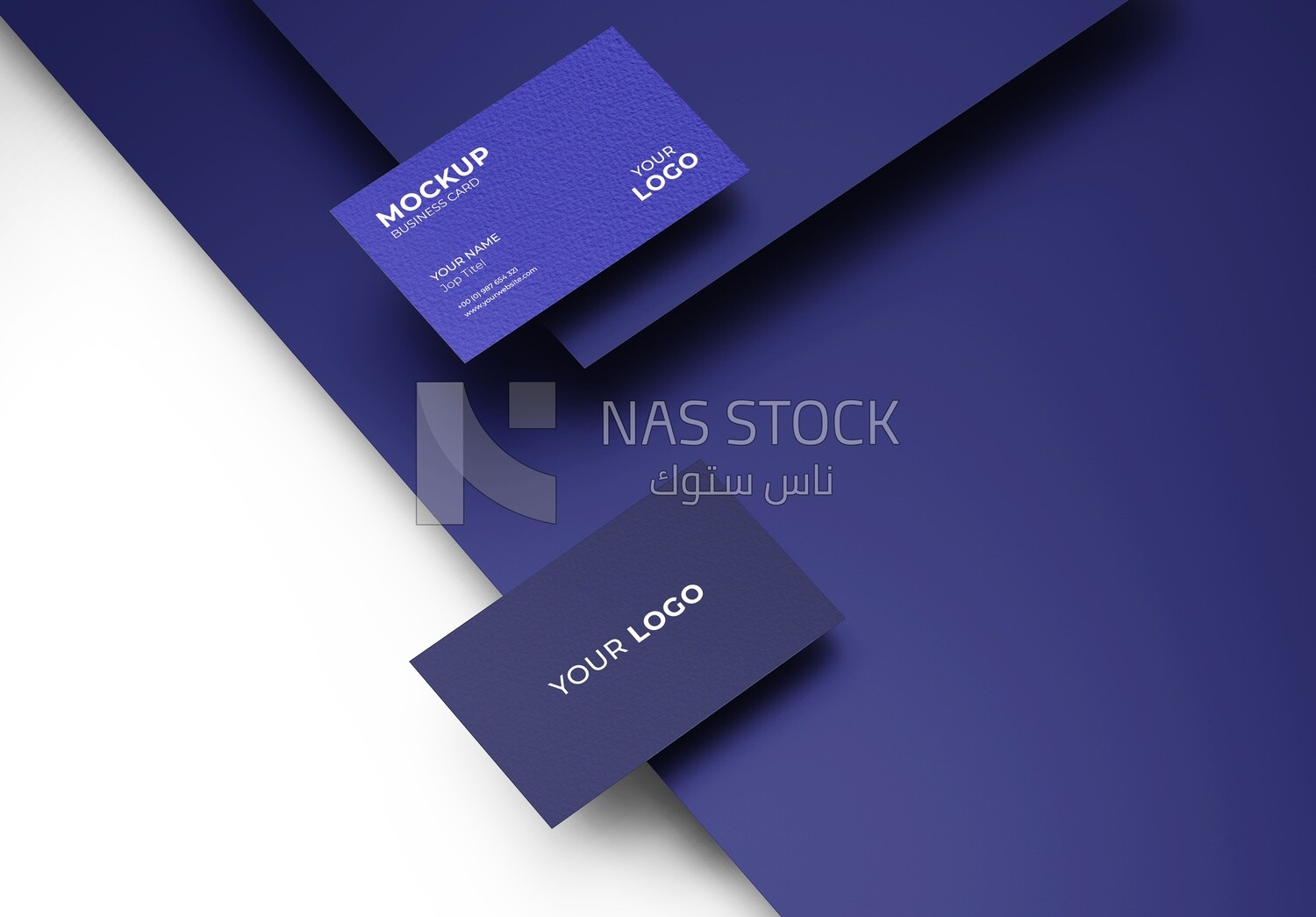 Mockup for Business Card &quot;Front &amp; Back&quot;