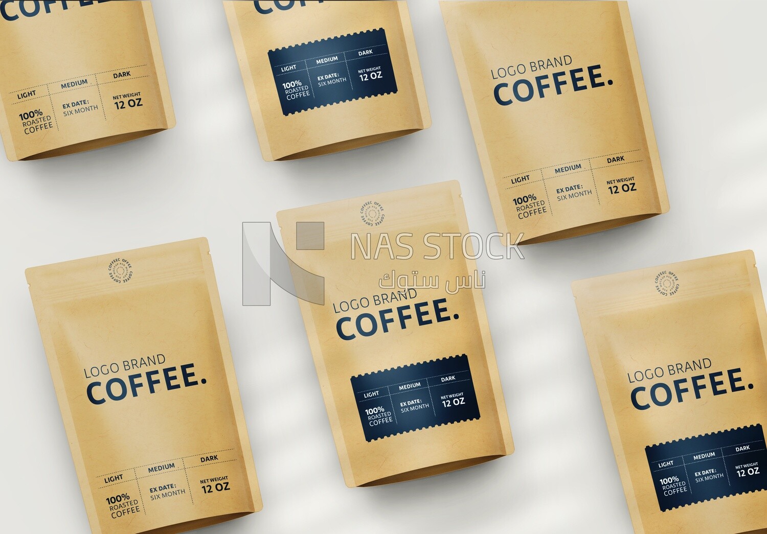 Mockup for Coffee Bag