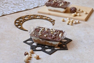 Kunafa Nutella with nuts