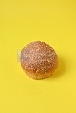 Buns with sesame seeds, fast food, Arabic restaurants, delicious food