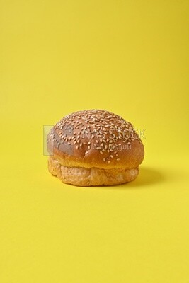 Buns with sesame seeds, fast food, Arabic restaurants, delicious food
