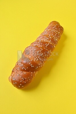 Fino bread with sesame seeds, fast food, Arabic restaurants, delicious food