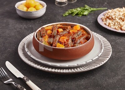 Rice kofta with potatoes, Egyptian traditional food