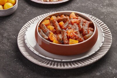 Rice kofta with potatoes