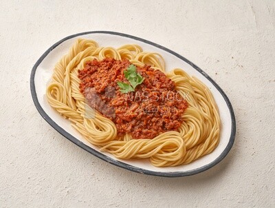 Spaghetti with minced meat