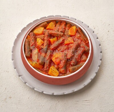 Rice kofta with potatoes, Egyptian traditional food