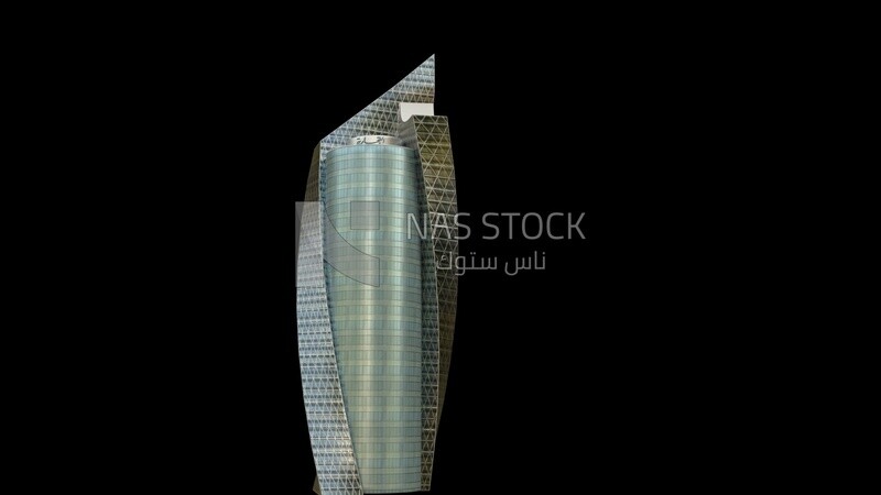 3D Model of  Al Tijaria Tower in Kuwait