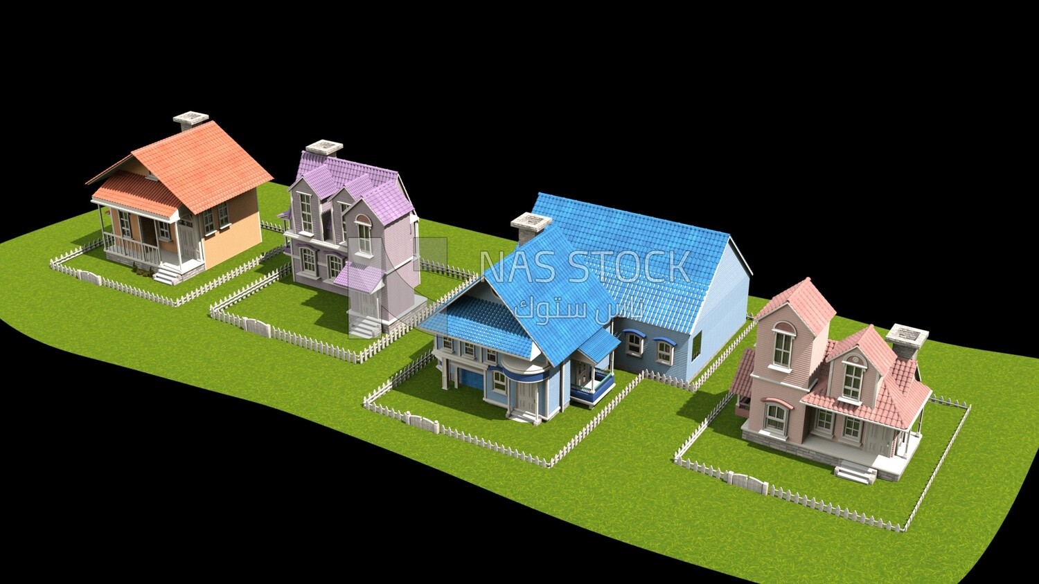 3D Model Of Many Forms Of The House exterior View 3d-model-of-many-forms-of-the-house-exterior-view