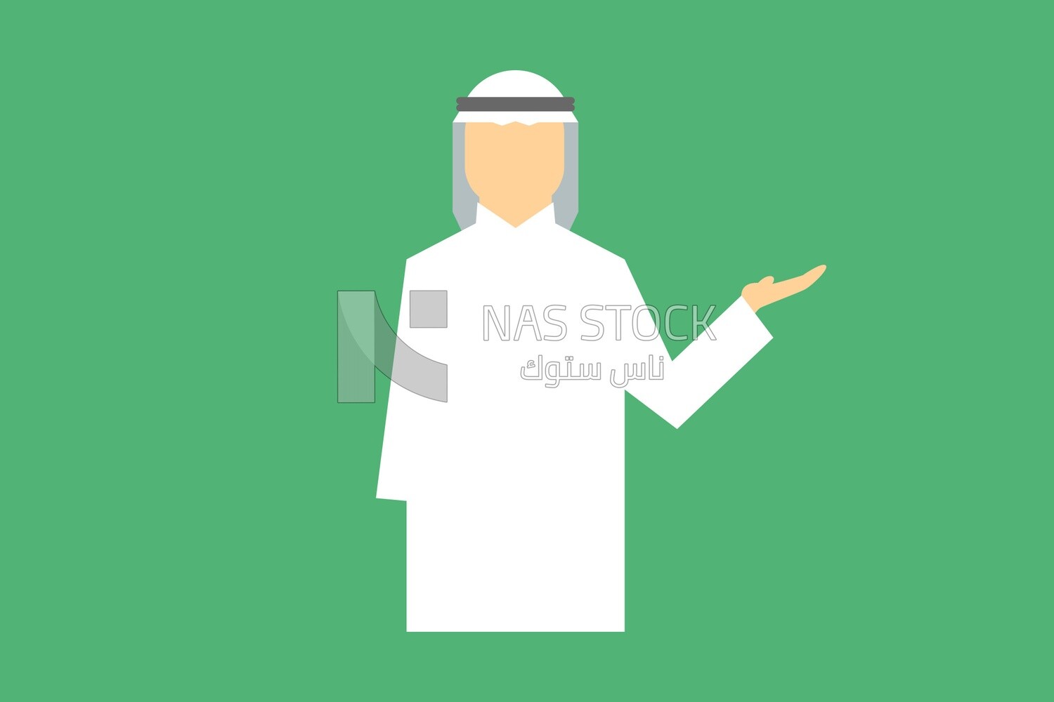 Saudi gulf man
