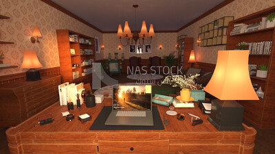 3D model of a Office room