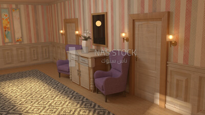 3D model of Corridor