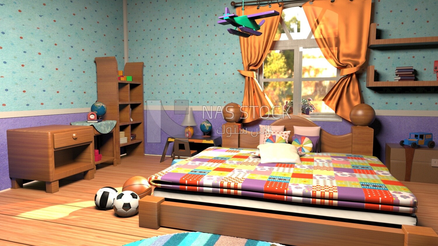 3D Model of children&#39;s room