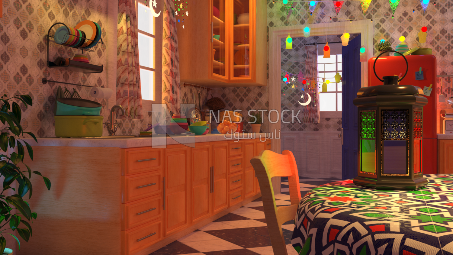 3D Model of Kitchen