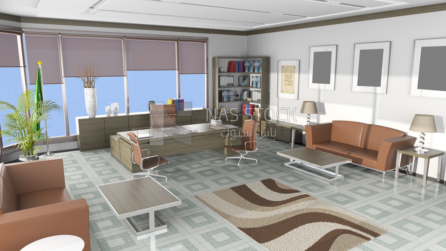 3D model of the manager&#39;s office