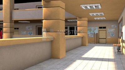 3D Model of school