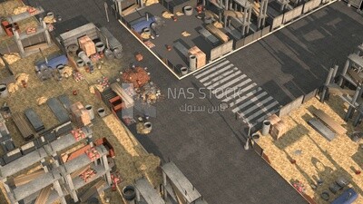 3D Model of a building area