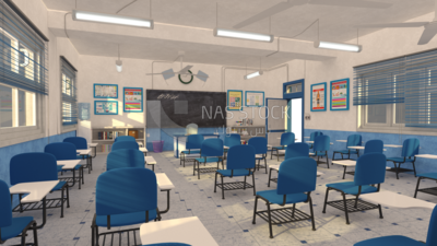 3D Model of classroom
