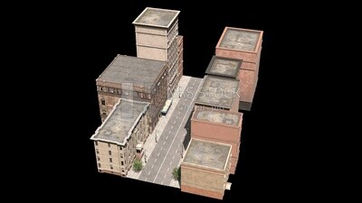 3D Model for street