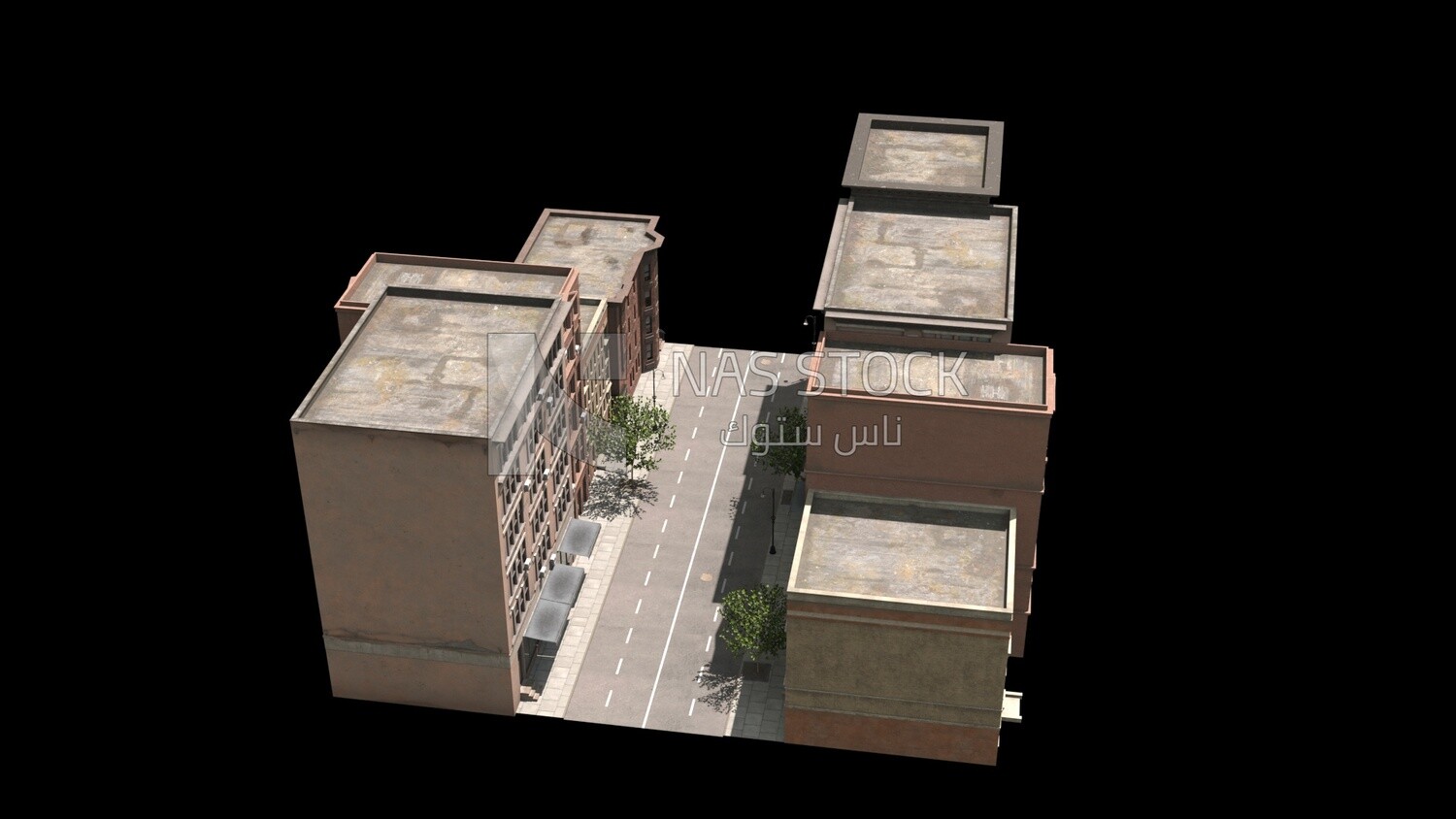 3D Model for street