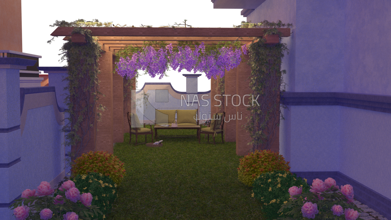 3D model for Garden