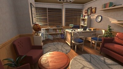 3D Model of an office