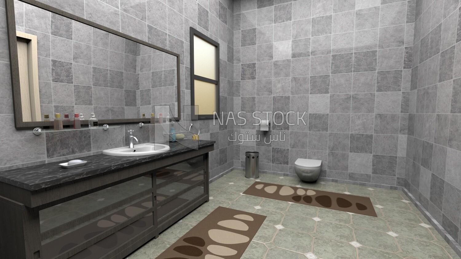 3D Model of  Bathroom