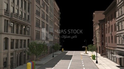 3D Model for street