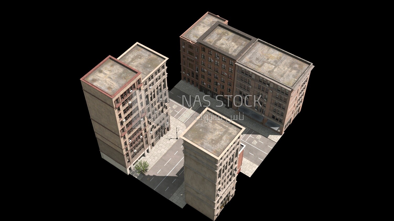 3D Model for street