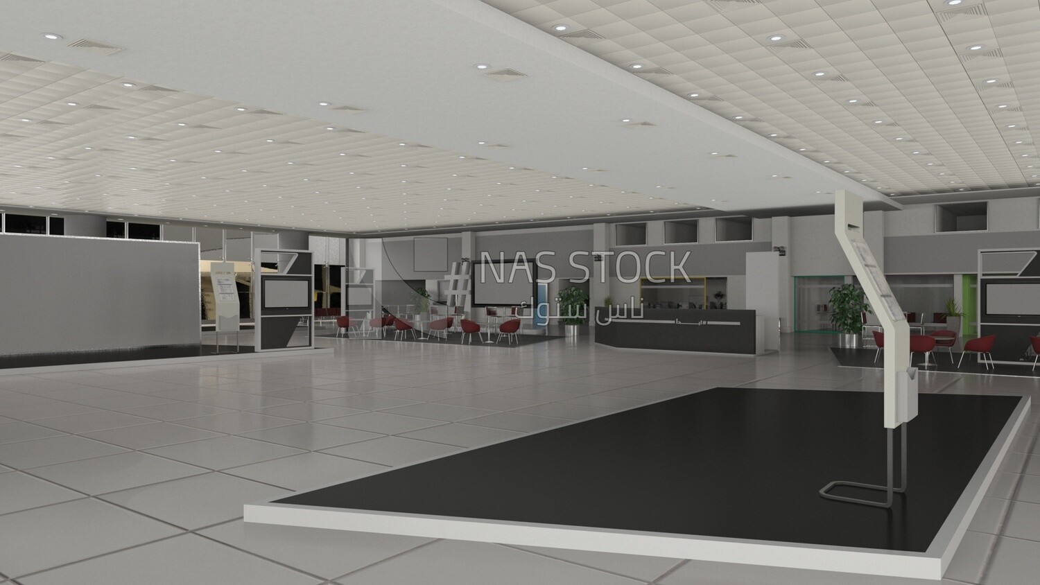 3D model for Service Center