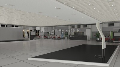 3D model for Service Center